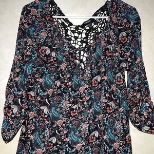 Multi Color Blouse Size large